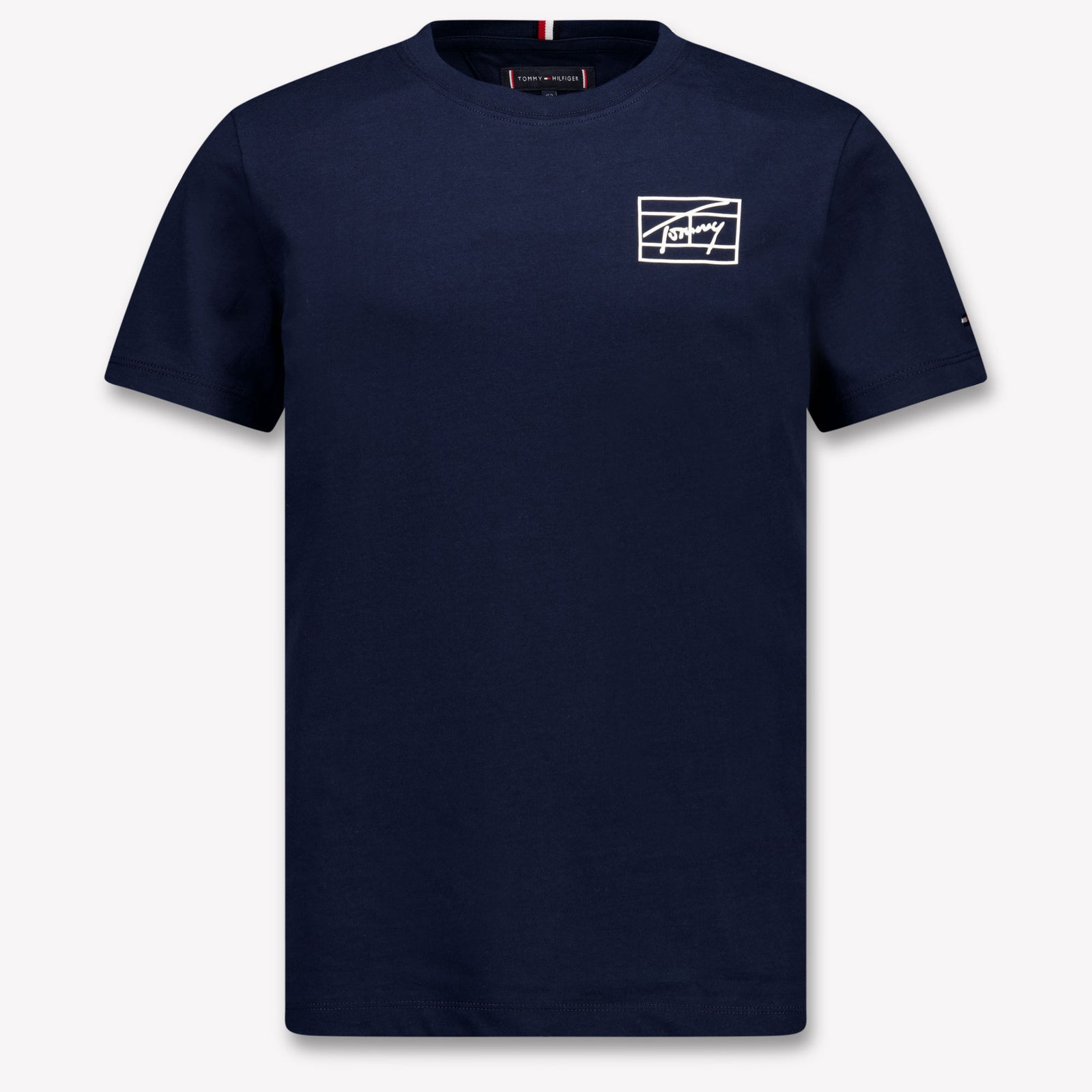 Tommy Hilfiger Kinder Jongens T-Shirt In Navy