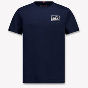 Tommy Hilfiger Kinder Jongens T-Shirt In Navy