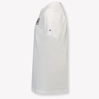 Tommy Hilfiger Kinder Jongens T-Shirt In Wit