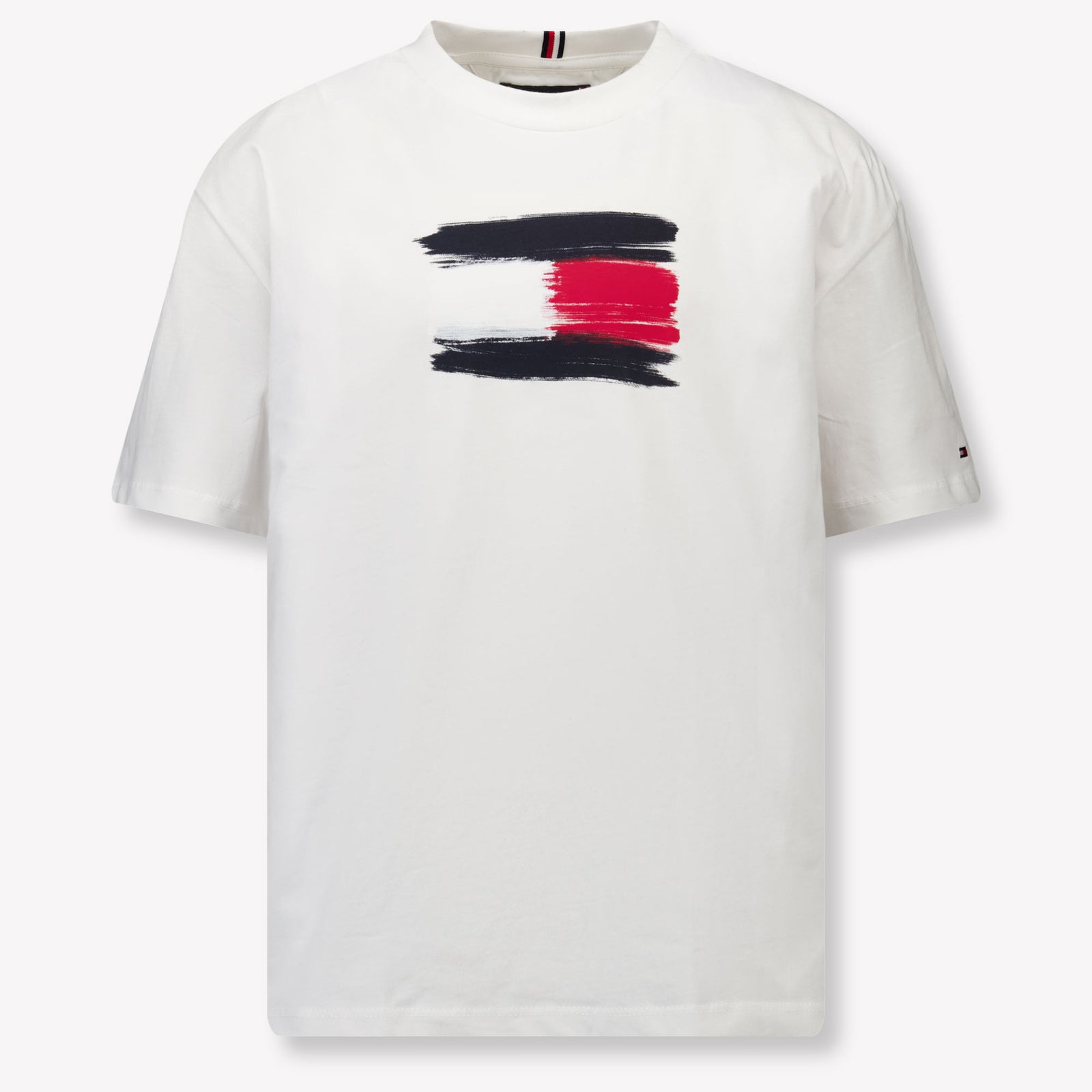 Tommy Hilfiger Kinder Jongens T-Shirt In Wit