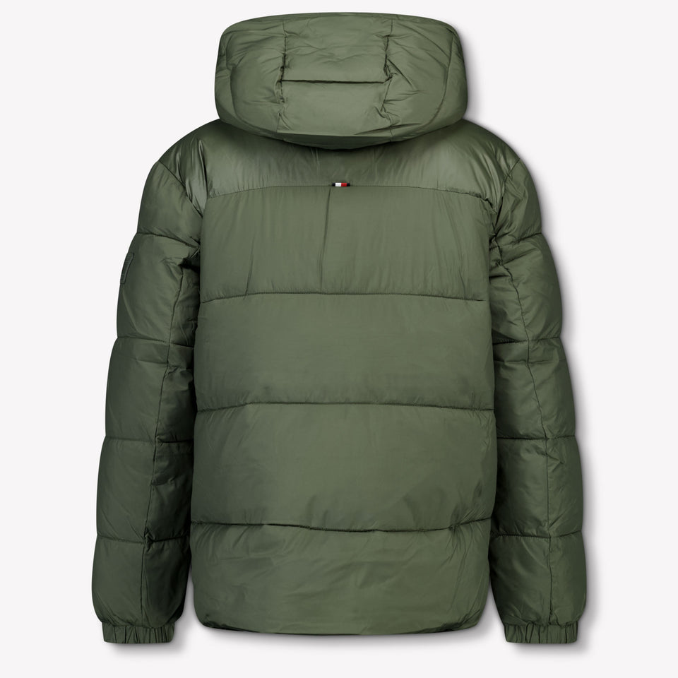 Tommy Hilfiger Kinder Jongens Winterjas In Army