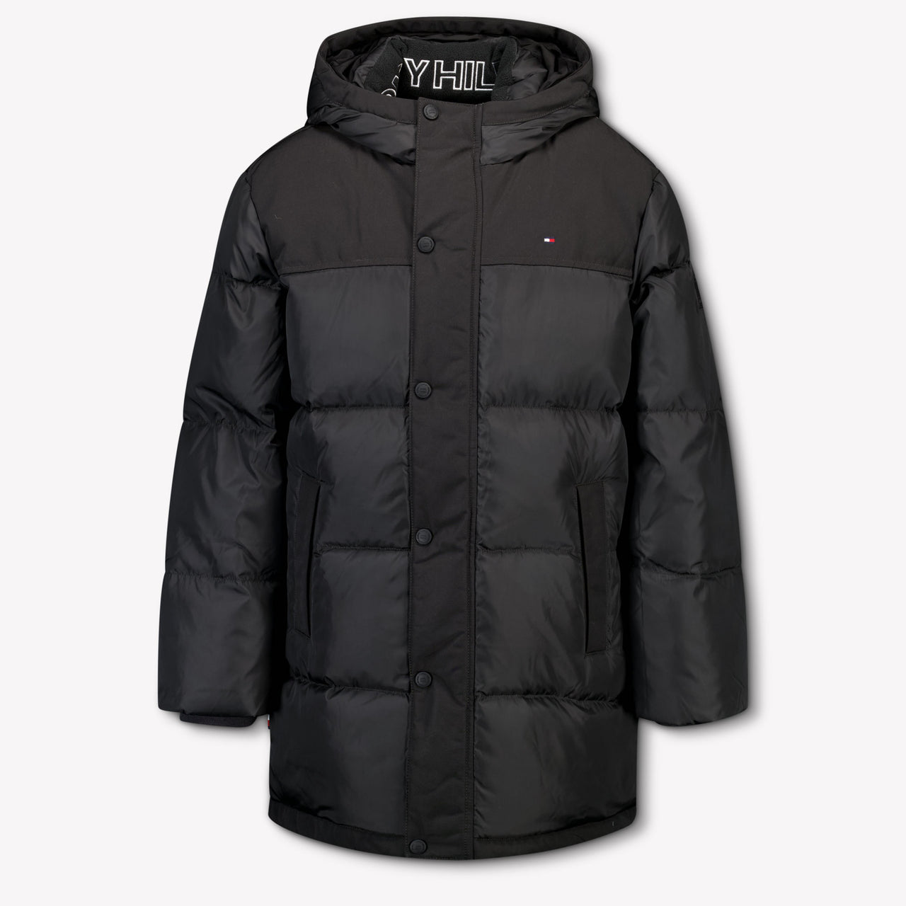 Tommy Hilfiger Kinder Jongens Winterjas In Zwart