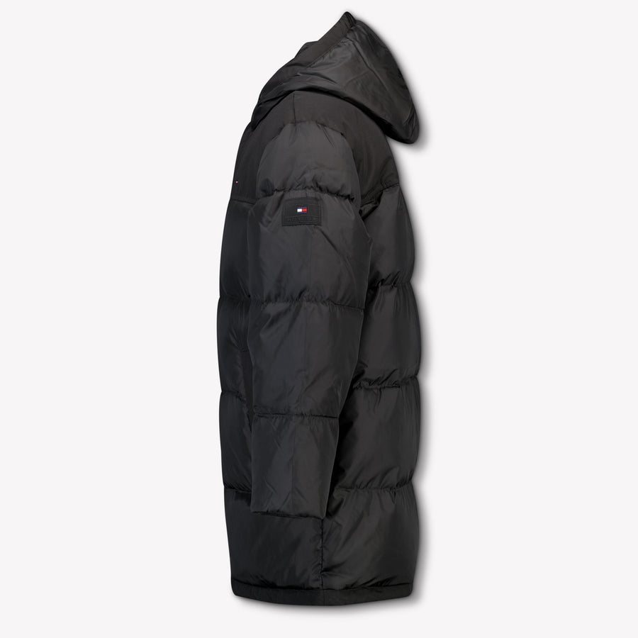 Tommy Hilfiger Kinder Jongens Winterjas In Zwart