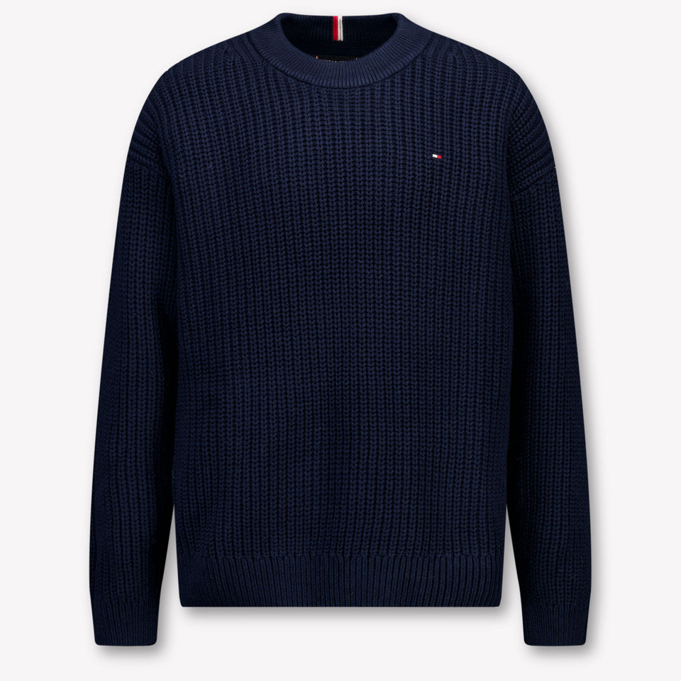 Tommy Hilfiger Kinder Jongens Trui In Navy