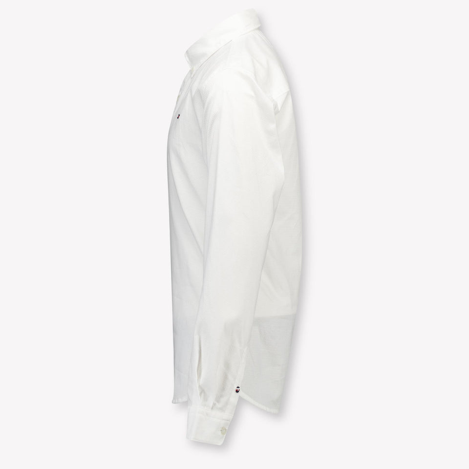 Tommy Hilfiger Kinder Jongens Blouse In Wit