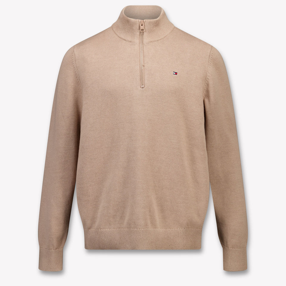 Tommy Hilfiger Kinder Jongens Trui In Beige