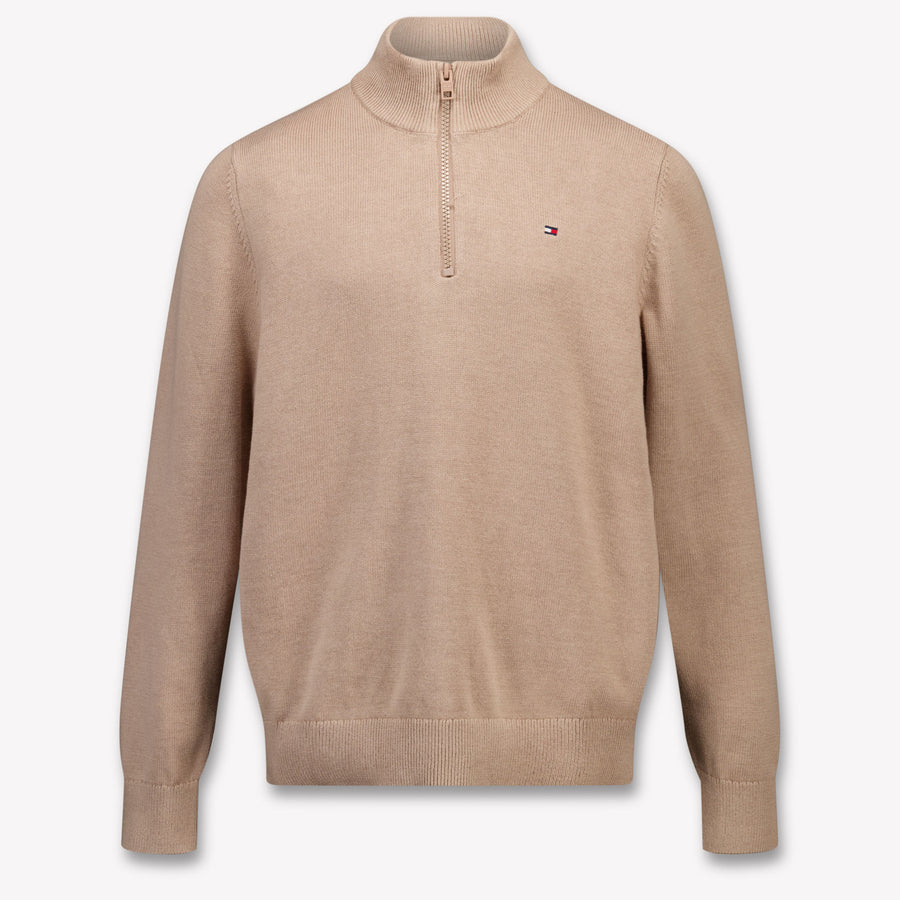Tommy Hilfiger Kinder Jongens Trui In Beige
