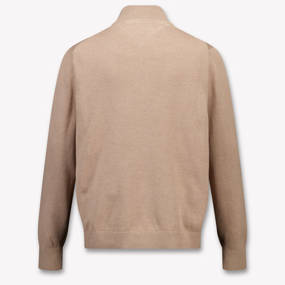 Tommy Hilfiger Kinder Jongens Trui In Beige