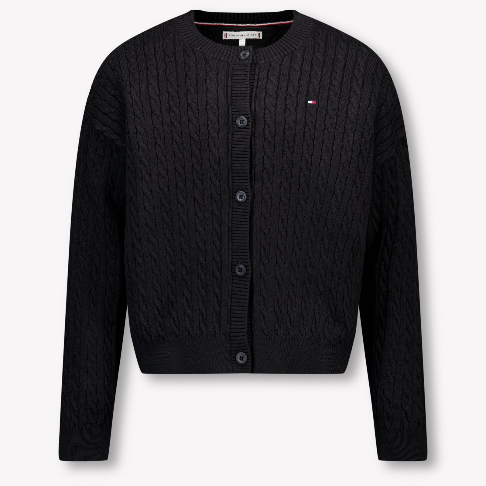 Tommy Hilfiger Kinder Meisjes Vest In Zwart