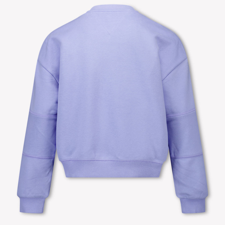 Tommy Hilfiger Kinder Meisjes Trui In Licht Blauw