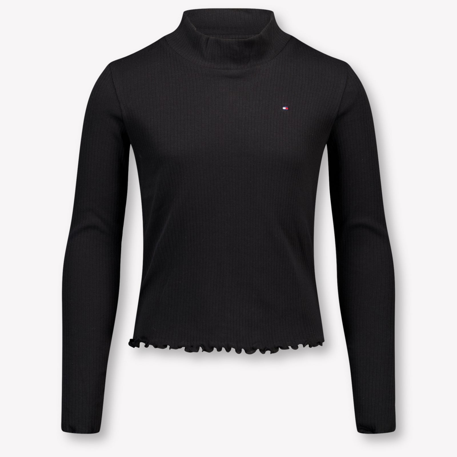 Tommy Hilfiger Kinder Meisjes T-Shirt In Zwart