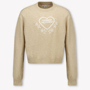 Tommy Hilfiger Kinder Meisjes Trui In Beige
