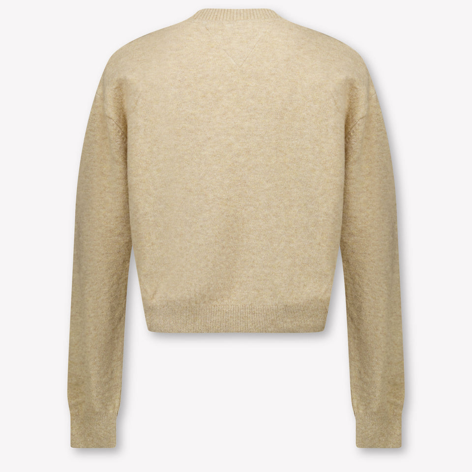 Tommy Hilfiger Kinder Meisjes Trui In Beige