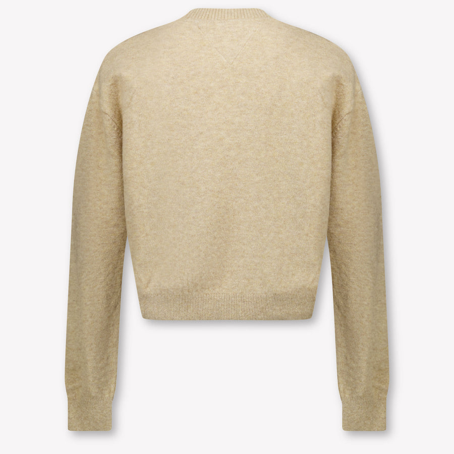 Tommy Hilfiger Kinder Meisjes Trui In Beige