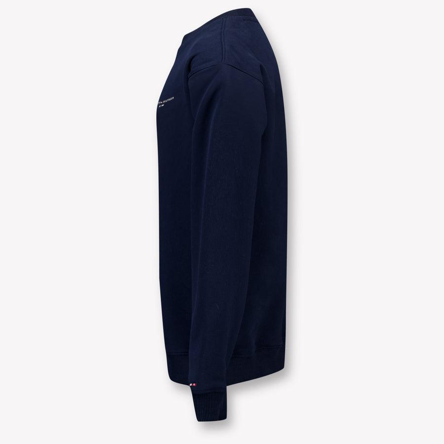 Tommy Hilfiger Kinder Unisex Trui In Navy