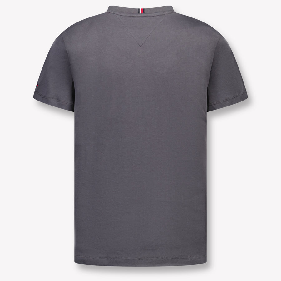 Tommy Hilfiger Kinder Unisex T-Shirt In Zwart