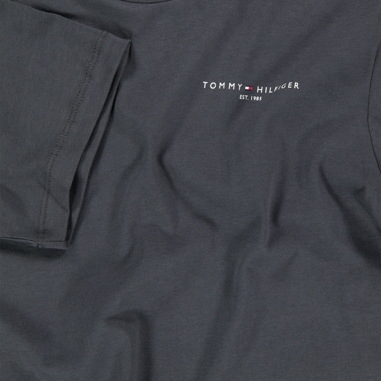 Tommy Hilfiger Kinder Unisex T-Shirt In Zwart