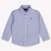 Tommy Hilfiger Baby Jongens Blouse In Licht Blauw