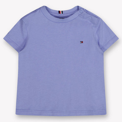 Tommy Hilfiger Baby Jongens T-Shirt In Licht Blauw
