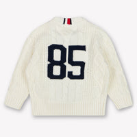 Tommy Hilfiger Baby Jongens Trui In Off White