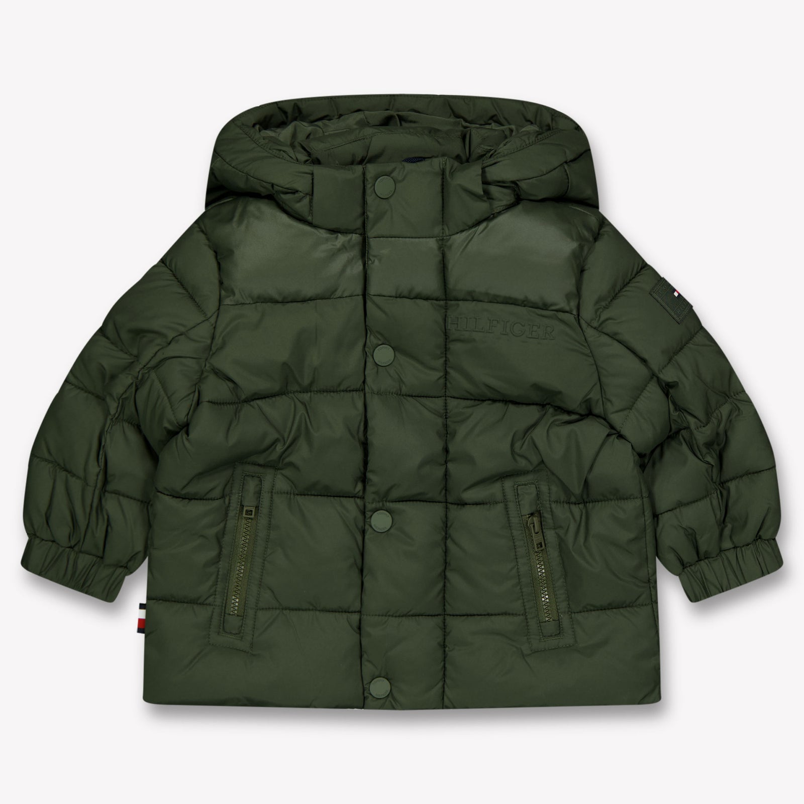 Tommy Hilfiger Baby Jongens Winterjas In Army