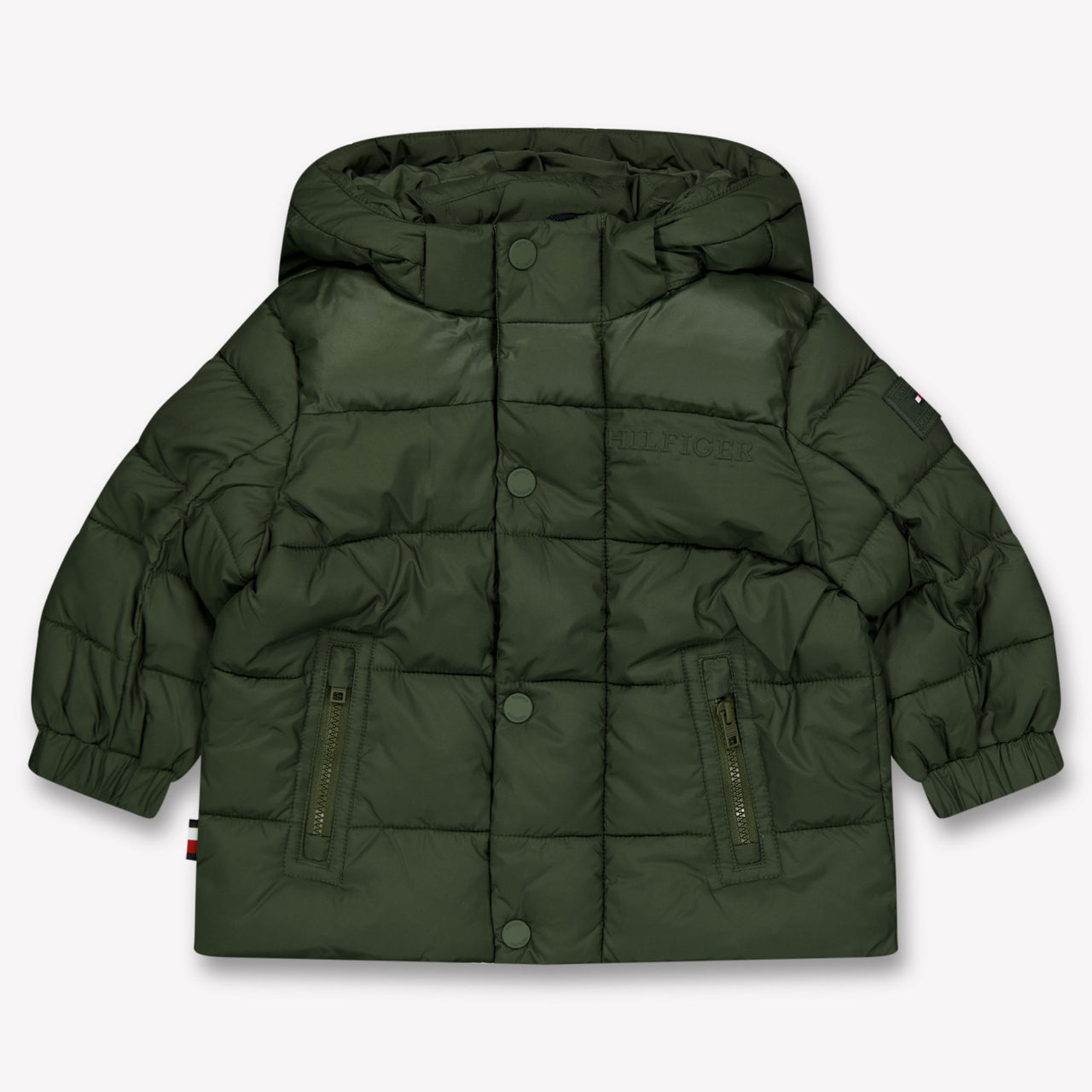 Tommy Hilfiger Baby Jongens Winterjas In Army