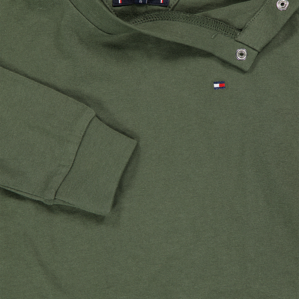 Tommy Hilfiger Baby Jongens T-Shirt In Army