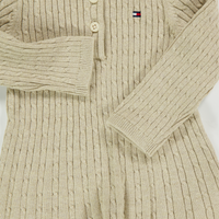 Tommy Hilfiger Baby Meisjes Jurk In Beige