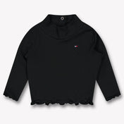 Tommy Hilfiger Baby Meisjes T-Shirt In Zwart