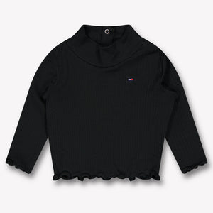 Tommy Hilfiger Baby Meisjes T-Shirt In Zwart