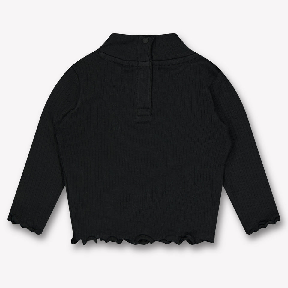 Tommy Hilfiger Baby Meisjes T-Shirt In Zwart