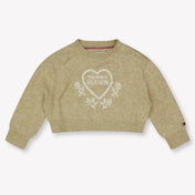 Tommy Hilfiger Baby Meisjes Trui In Beige