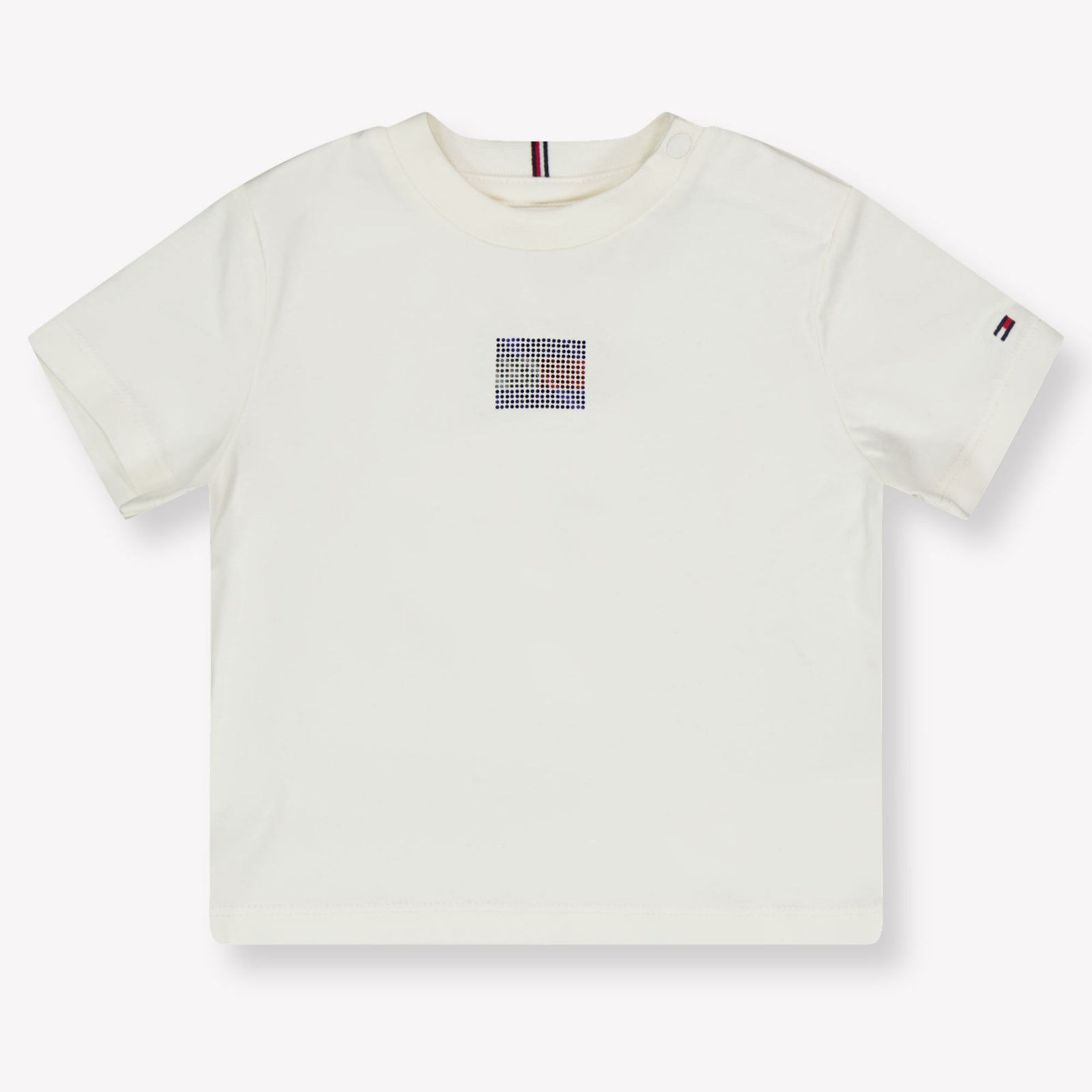 Tommy Hilfiger Baby Meisjes T-Shirt In Off White