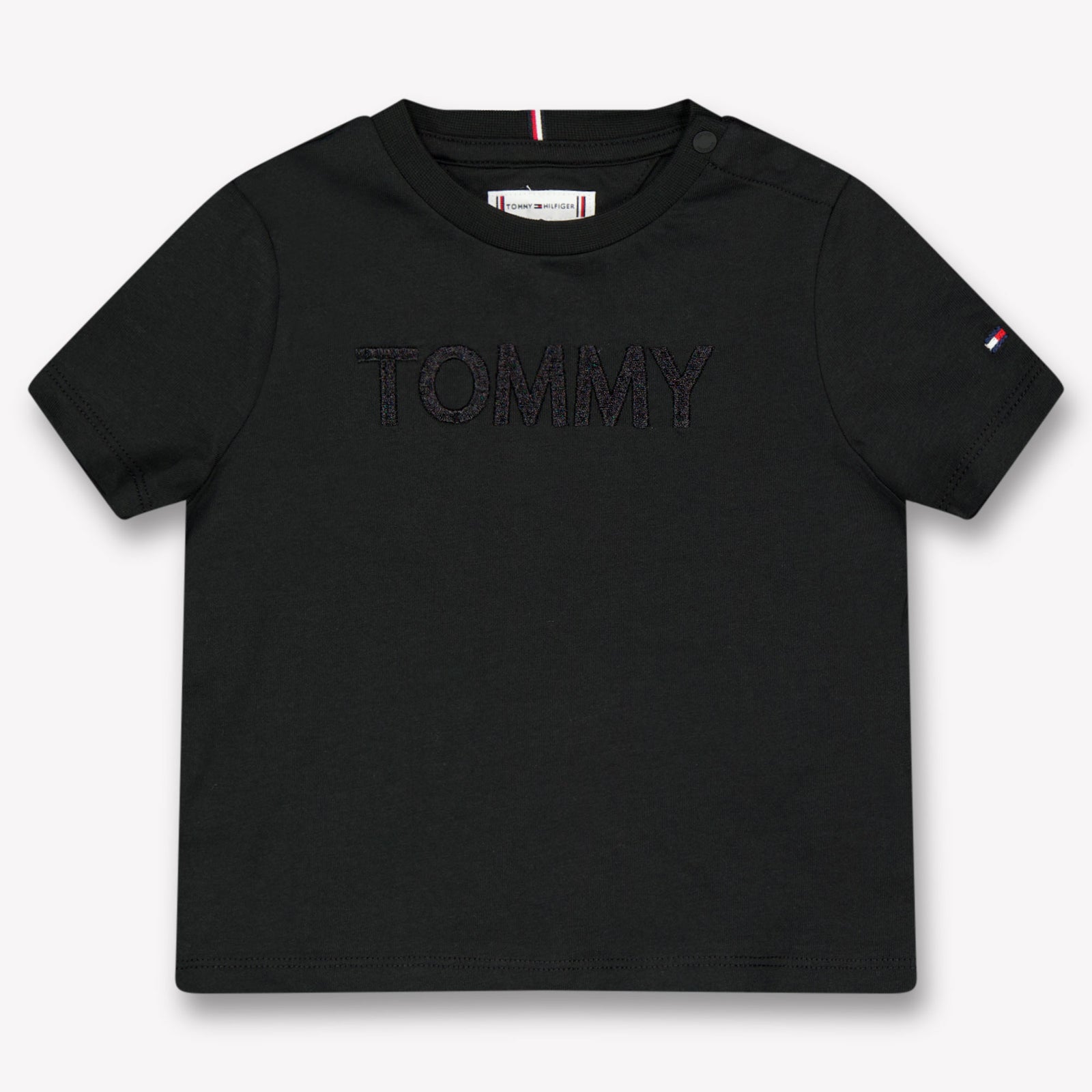 Tommy Hilfiger Baby Meisjes T-Shirt In Zwart