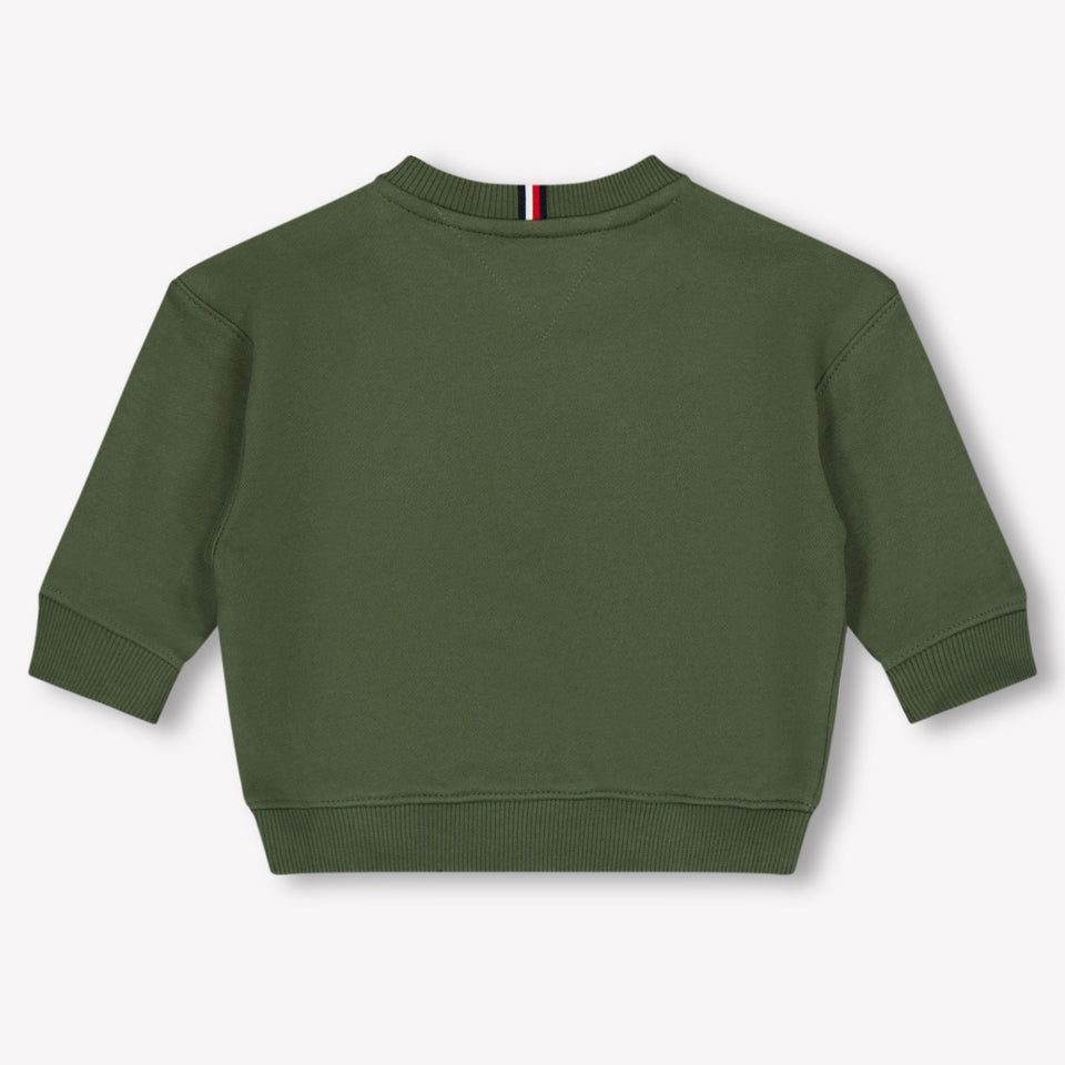 Tommy Hilfiger Baby Unisex Trui In Army