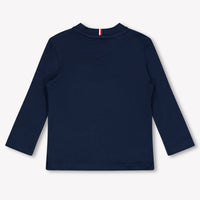 Tommy Hilfiger Baby Unisex T-Shirt In Navy