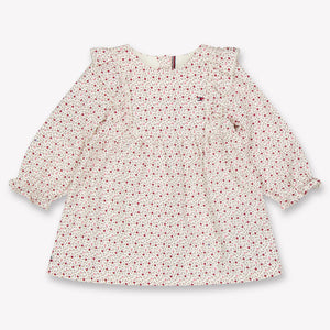 Tommy Hilfiger Baby Meisjes Jurk In Off White