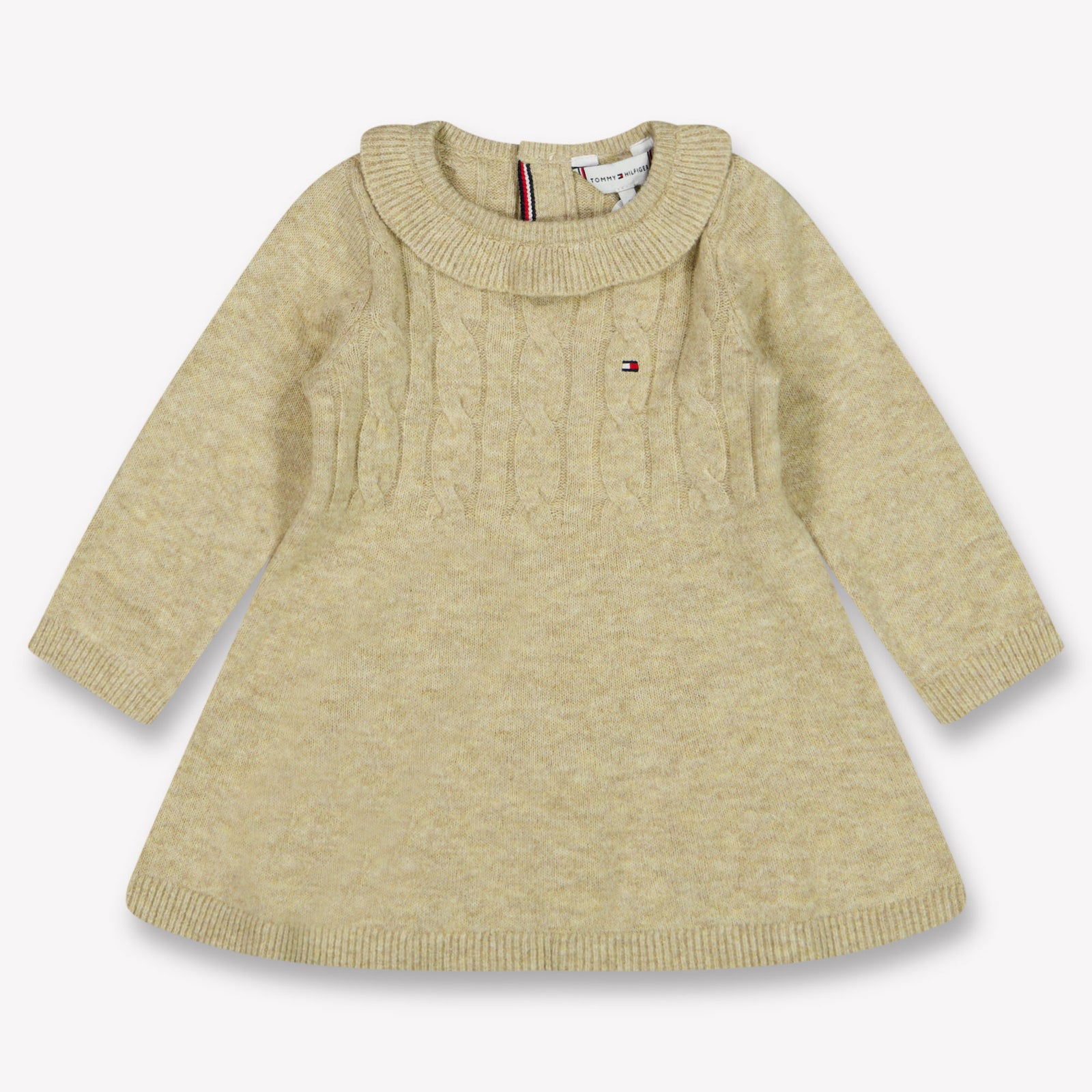 Tommy Hilfiger Baby Meisjes Jurk In Beige