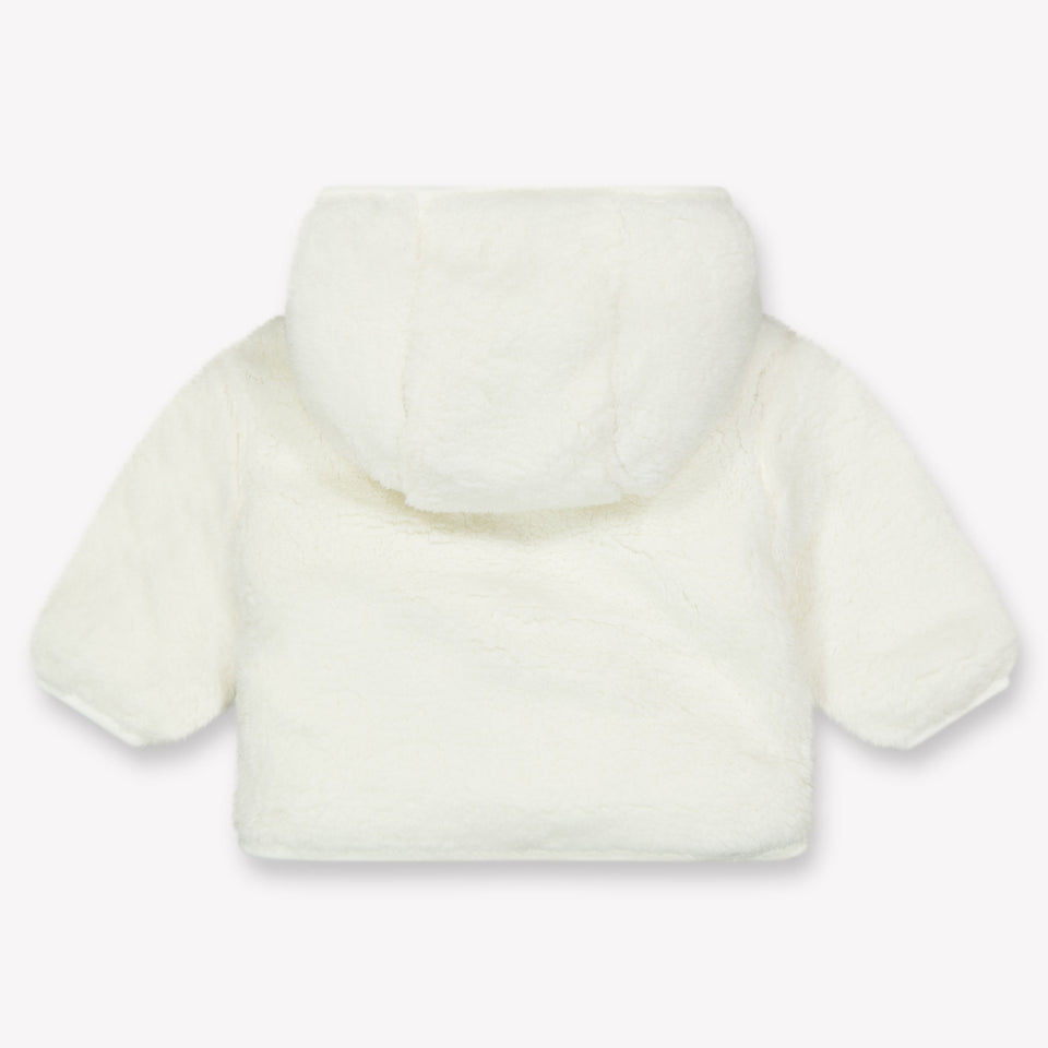 Tommy Hilfiger Baby Unisex Winterjas In Off White