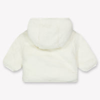 Tommy Hilfiger Baby Unisex Winterjas In Off White
