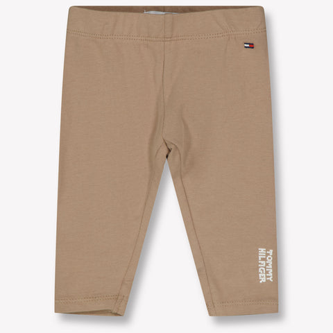 Tommy Hilfiger Baby Meisjes Legging In Beige