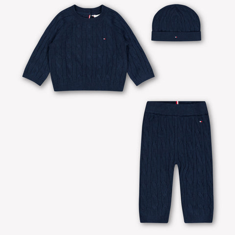 Tommy Hilfiger Baby Unisex Setje In Navy