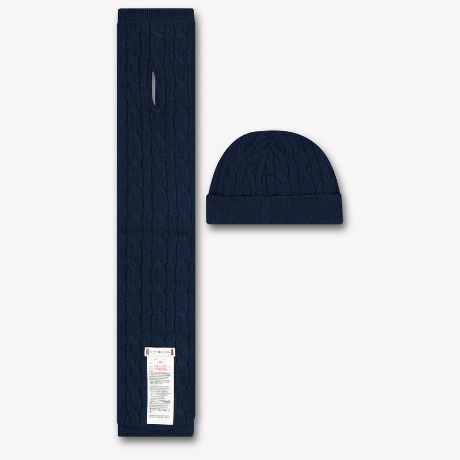 Tommy Hilfiger Baby Unisex Muts In Navy