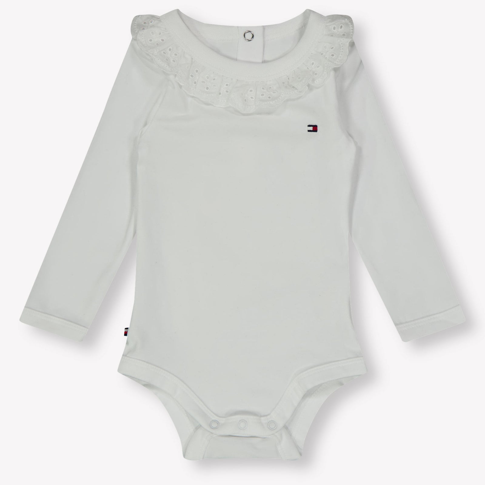 Tommy Hilfiger Baby Meisjes Rompertje In Wit