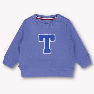 Tommy Hilfiger Baby Jongens Trui In Cobalt Blauw