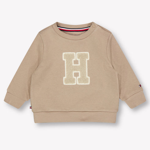 Tommy Hilfiger Baby Jongens Trui In Camel