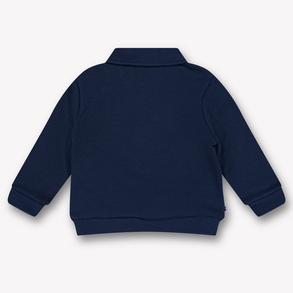 Tommy Hilfiger Baby Jongens Trui In Navy