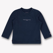 Tommy Hilfiger Baby Jongens T-Shirt In Navy