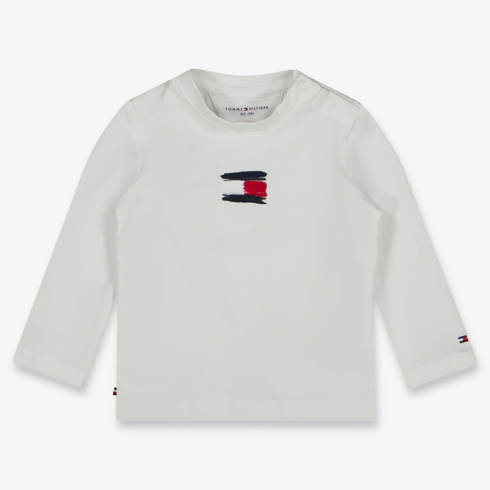 Tommy Hilfiger Baby Jongens T-Shirt In Wit