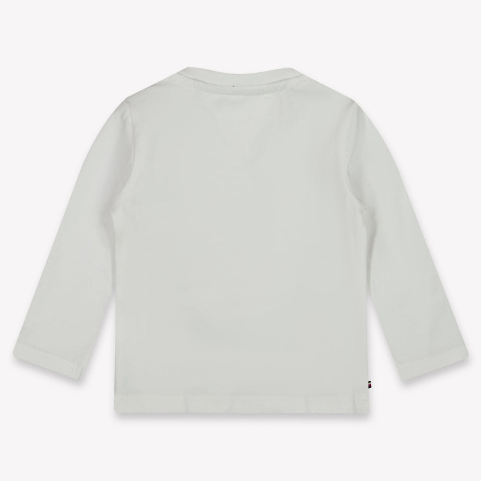 Tommy Hilfiger Baby Jongens T-Shirt In Wit